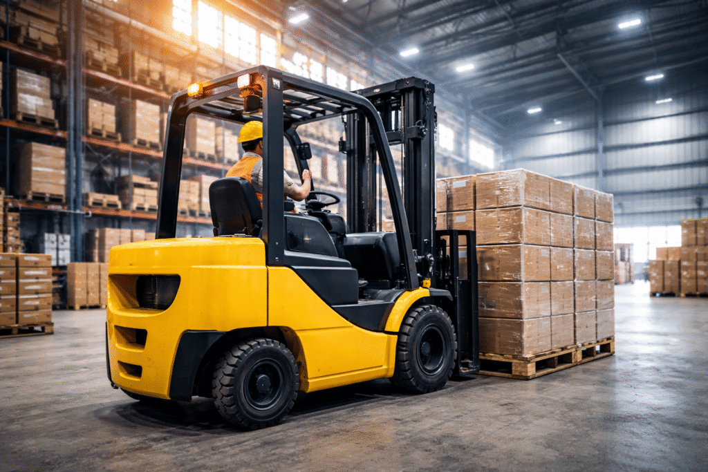 Aluguel de Empilhadeiras: Soluções Eficientes para 2026