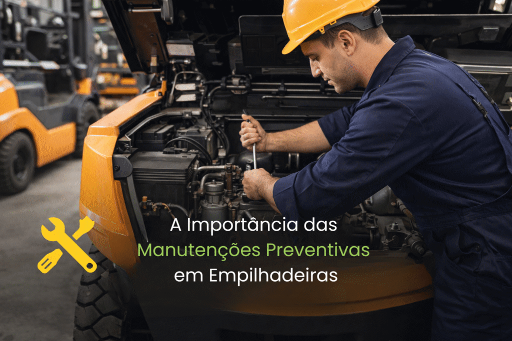 A importância das Manutenções Preventivas em Empilhadeiras