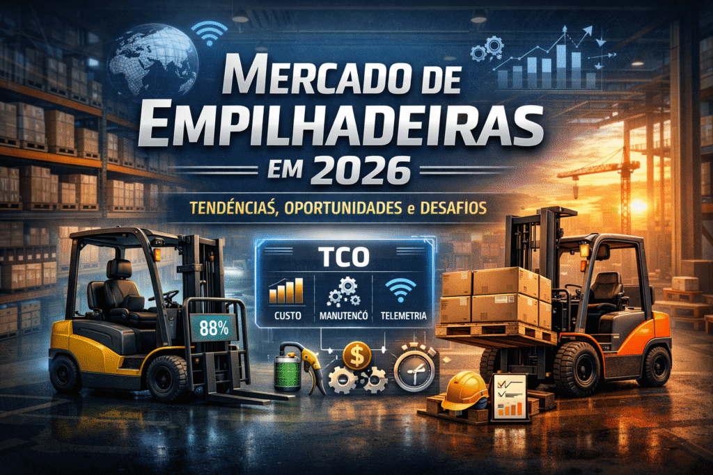 Mercado de empilhadeiras em 2026