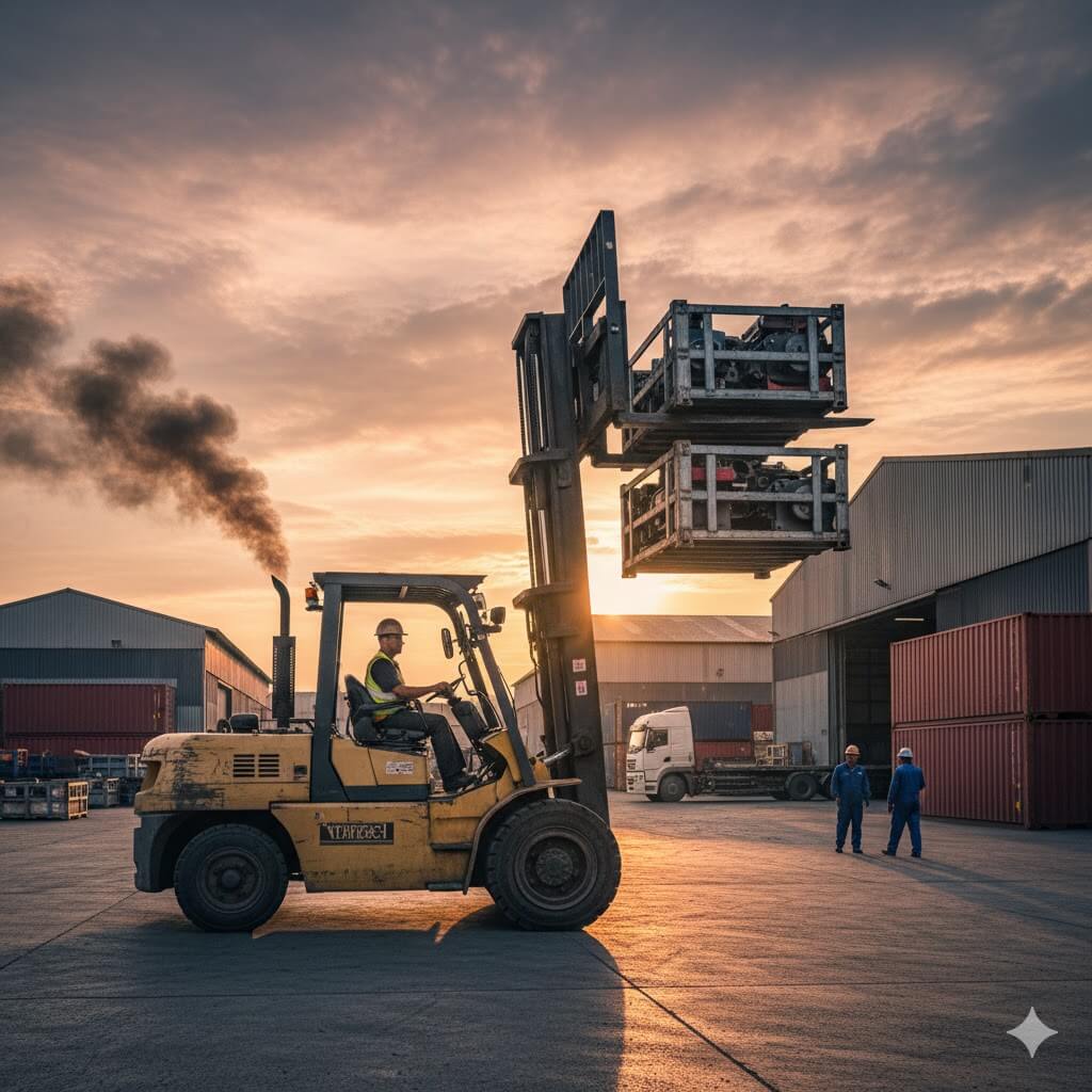 Empilhadeira para aluguel