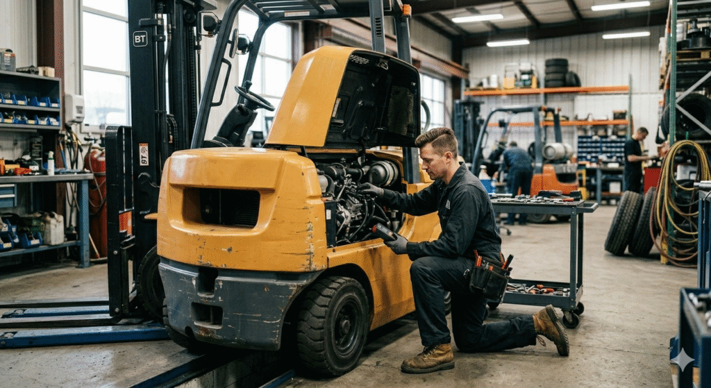 Mecânico de Empilhadeira: Seu Sucesso Garantido em 2026!